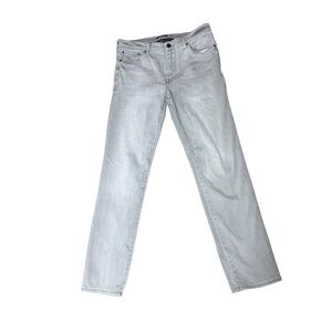 Express Men's Straight Leg Light Gray Jeans W34xL34